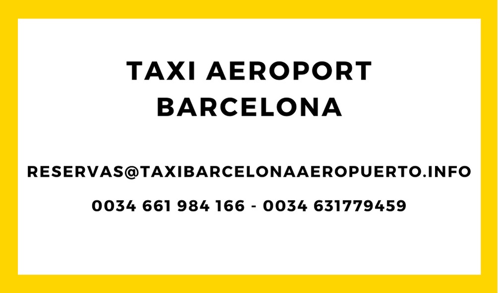 Taxi aeroport Barcelone (1)